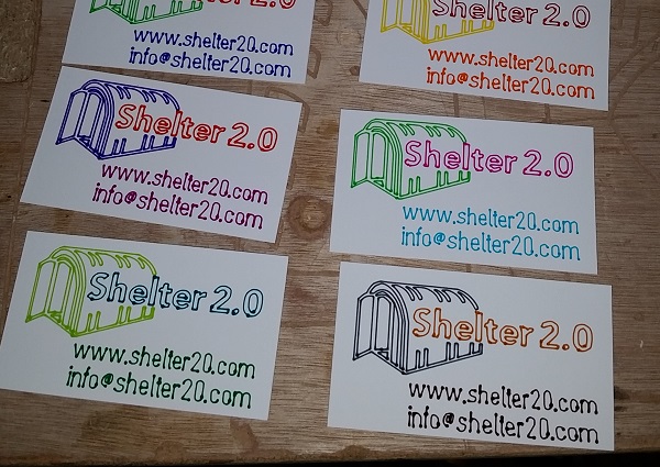 Handibotted business cards